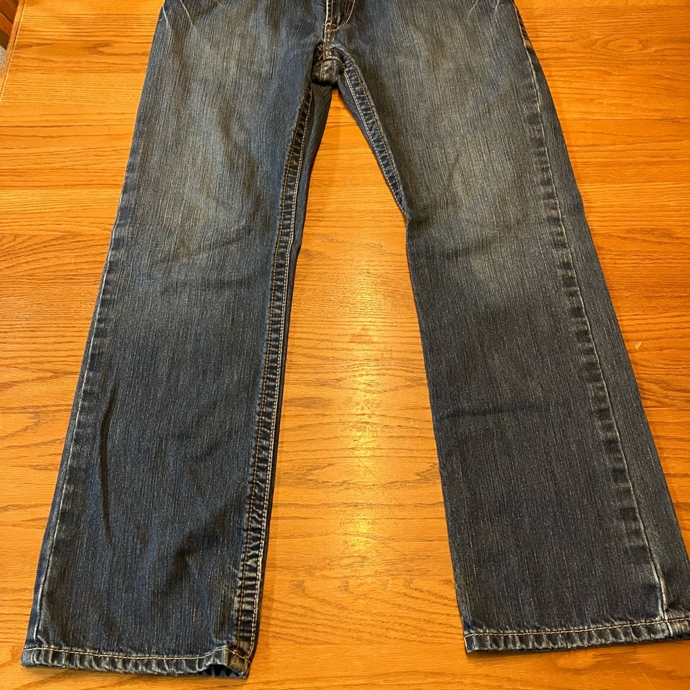 Ariat Men's Straight Blue Jeans ARC RATED
